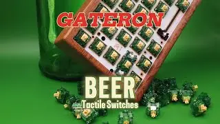 Gateron Beer | Tactile Switch Sound Test* | Regeneration Keycaps | GK64x Walnut w/ No Case Foam |