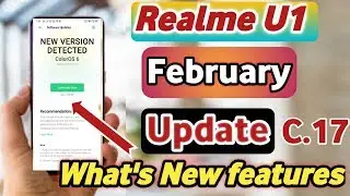Realme U 1 New Software  Update || realme U1  February security patch 2020 Wi-Fi calling