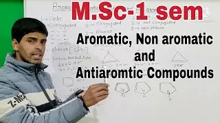 M.Sc_1_sem #Aromatic, anti aromatic and non aromatic compounds