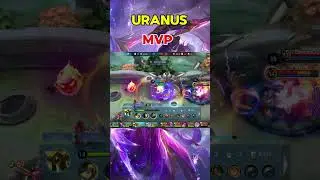 ✅URANUS MVP #legend #mlbb #tutorial #shorts