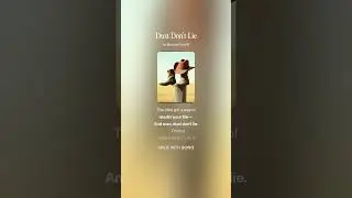Dust Don’t Lie