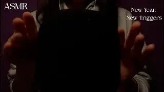 Trying NEW ASMR triggers for the new year (finger flutters, speaking Spanish & sponge scratching)
