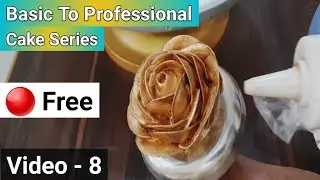 Dot effect | Free Basic To Professional cake series | women's empowerment | chinmayi cakes & classes