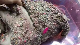 CRAZY GARBAGE SLIME BEADS COMPILATIONS 😱 | JUMBO SLIME THROW 🗑 SMELLY SLIME!!