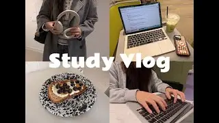 Vlog｜🇨🇦Grad student at UofT｜📚Productive Study｜🍂Autumn is coming