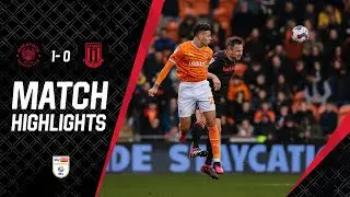 Blackpool 1-0 Stoke City | Highlights