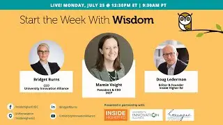 Weekly Wisdom interview with IHEP President & CEO Mamie Voight