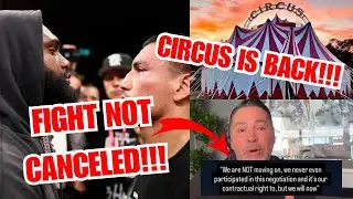 VERGIL ORTIZ MANAGER SAYS FIGHT NOT OFF!!! OSCAR AND RICK MIRIGIAN CONFLICTING TAKES!!! 
