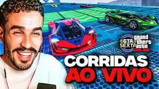 GTA DE SEXTA AO VIVO 🏎️ | PLAYLIST DE CORRIDAS - GTA V ONLINE
