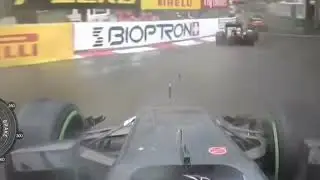 F1 2016 #Fernando Alonso Rainy Race Onboard - Monaco Grand
