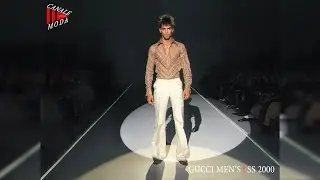 GUCCI МУЖСКАЯ весна-лето 2000 Милан 4K - Canale Moda