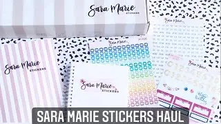 My first Sara Marie Stickers Haul