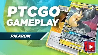 Updated PikaRom Deck - PTCGO Gameplay (Rebel Clash)