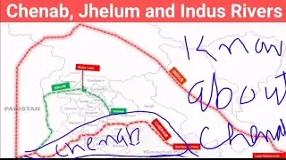 rivers of Jammu and Kashmir /chenab river originates