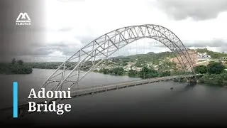 Largest bridge in Ghana? Adomi Bridge in 45secs | Filmonga Documentary