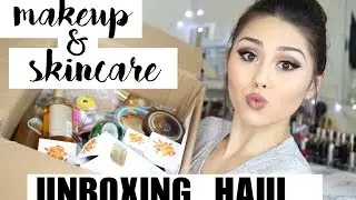The Body Shop Haul | HUGE UNBOXNG | Makeup, Skincare, & Cosmetics! | Roxette Arisa