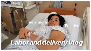 BIRTH VLOG | Positive hospital birth and vaginal delivery