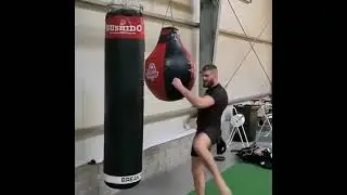 UFC Champion Jan Blachowicz Leg Kick Training