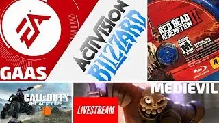 GAAS & EA/Activision - Sony 10th GIT - Medievil (PS4) - RDR 2 Disc(s) - COD Black Ops 4 sales &kappa;.&alpha;.