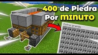 Como Hacer una Granja de PIEDRA AUTOM&Aacute;TICA 1.21.10 / JAVA Y BEDROCK