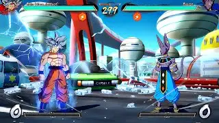 Goku (Ultra instinct) vs. Beerus - Dragon Ball FighterZ