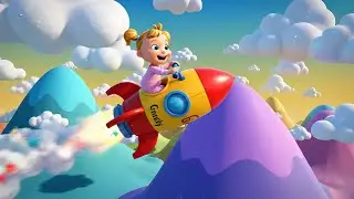Fortnite Baby Rode a Rocket Across the Mountain | Kids Songs & Nursery Rhymes