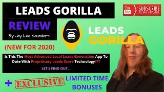 Leads Gorilla Review 2020 ⚡ ATTENTION ⚡ GET MY 🎀EXCLUSIVE🎀 BONUSES 👉 [Easy Local Leads Generation]