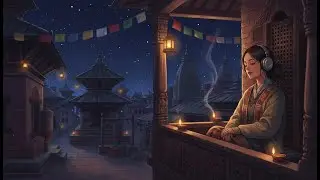 Kathmandu Rooftop Lofi &ndash; 1 Hour of Nepali lofi Music 🎶| Human Dream Flow 🌆