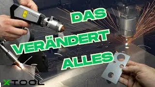 Weltneuheit Laser Schwei&szlig; und CNC Schneid anlage die funktioniert
