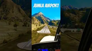 Landing at Jumla Airport &ndash; Remote Airstrip in the Hills of Western Nepal