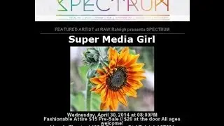 #RAW Artist Raleigh 2014 Super Media Girl #PhotosByRobinWerling