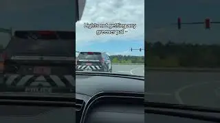 Honking at a COP? 🤣