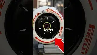 F1 Tires Are Originally White