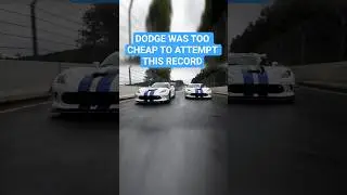Dodge Really Dropped the ball with this Viper #viperacr #srtviper #dodgeviperacr #n&uuml;rburgring