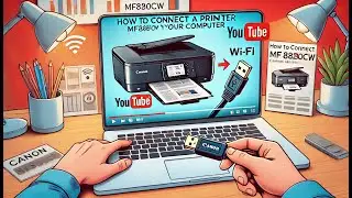how to connect a printer canon mf8280cw to your computer