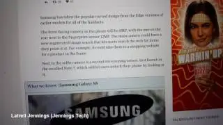 NEW Samsung Galaxy S8 Rumors! The Bezeless Smartphone!!