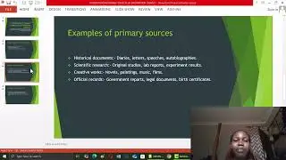 Understanding Primary Sources of Information