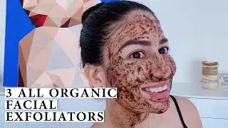 3 All Organic Facial Exfoliators