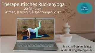 20 Minuten therapeutisches Rückenyoga für Anfänger