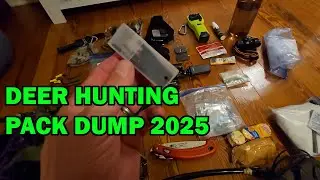 My Deer Hunting Back Pack Contents 2025