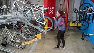 This Two-Tier Rack Carries The Bike UP! How to Use The Double Docker