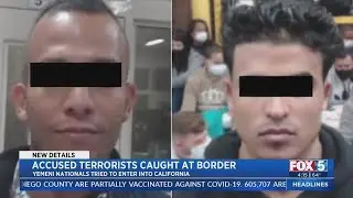 Accused Terrorists Caught At Border