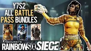 ALL New BATTLE PASS BUNDLES & CARDS - IN-GAME Showcase - Rainbow Six Siege Y7S2 Vector Glare