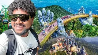 இது வேற உலகம் 🌎✨ | THE VIRAL GOLDEN BRIDGE of VIETNAM 🇻🇳 | Foodie Prabu | 