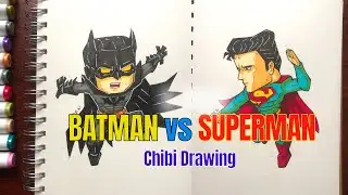 Want to Draw like a Pro? Mastering Batman vs Superman Chibi Styles