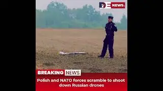 Desitdown News (Polish and NATO forces scramble to shoot down Russian drones) #desitdown #news