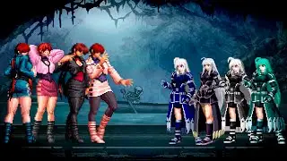 [KOF Mugen] Shermie Team vs Zeroko Team
