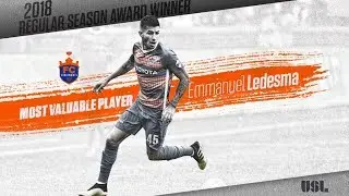 2018 USL Most Valuable Player - Emmanuel Ledesma, FC Cincinnati