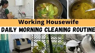 Daily Morning Kitchen Cleaning Routine || నేను ఇలా రోజు నా kitchen క్లీన్ చేసుకుంటాను