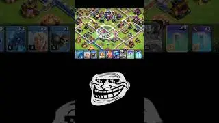 coc powerful attack #clashofclans #shorts #clashroyale #gaming #shortvideo